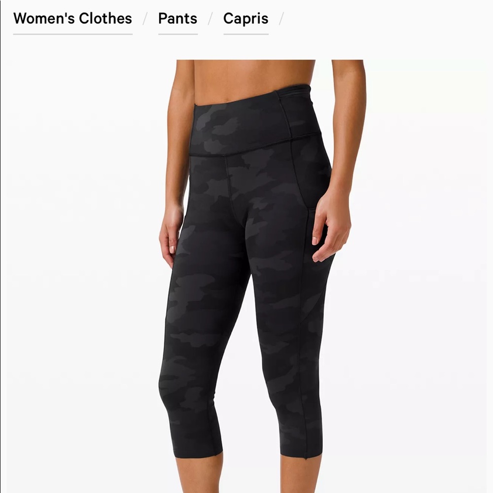 Lululemon crop tights - Fast and Free